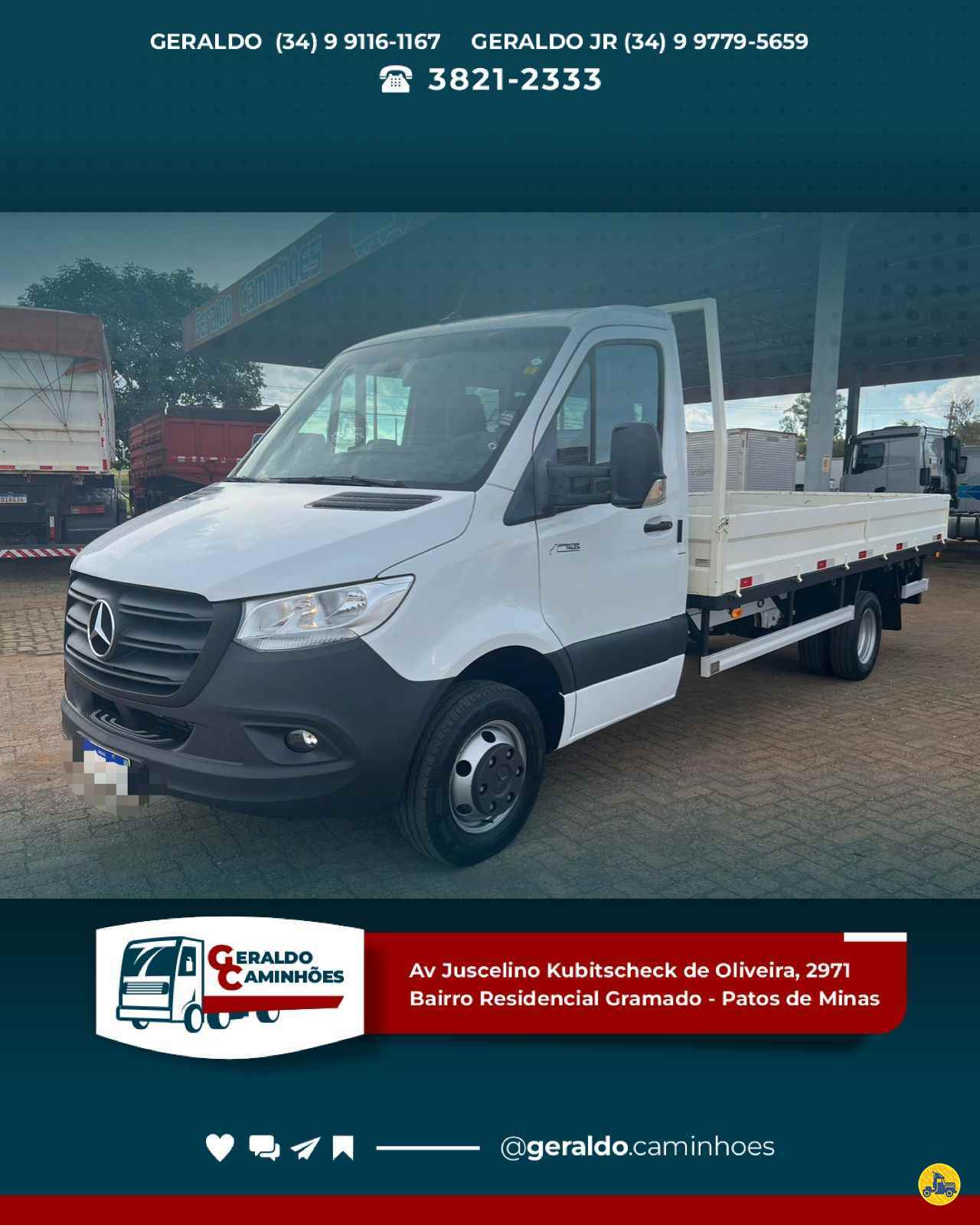 UTILITARIOS MERCEDES-BENZ Sprinter Chassi 516 Geraldo Caminhões PATOS DE MINAS MINAS GERAIS MG